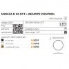 Потолочный светильник AZzardo MONZA R 50 CCT + REMOTE CONTROL (WH) AZ4766 alt_image