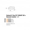 Потолочный светильник AZzardo Solvent S Top CCT Smart 80 + Remote Control  AZ4008 alt_image