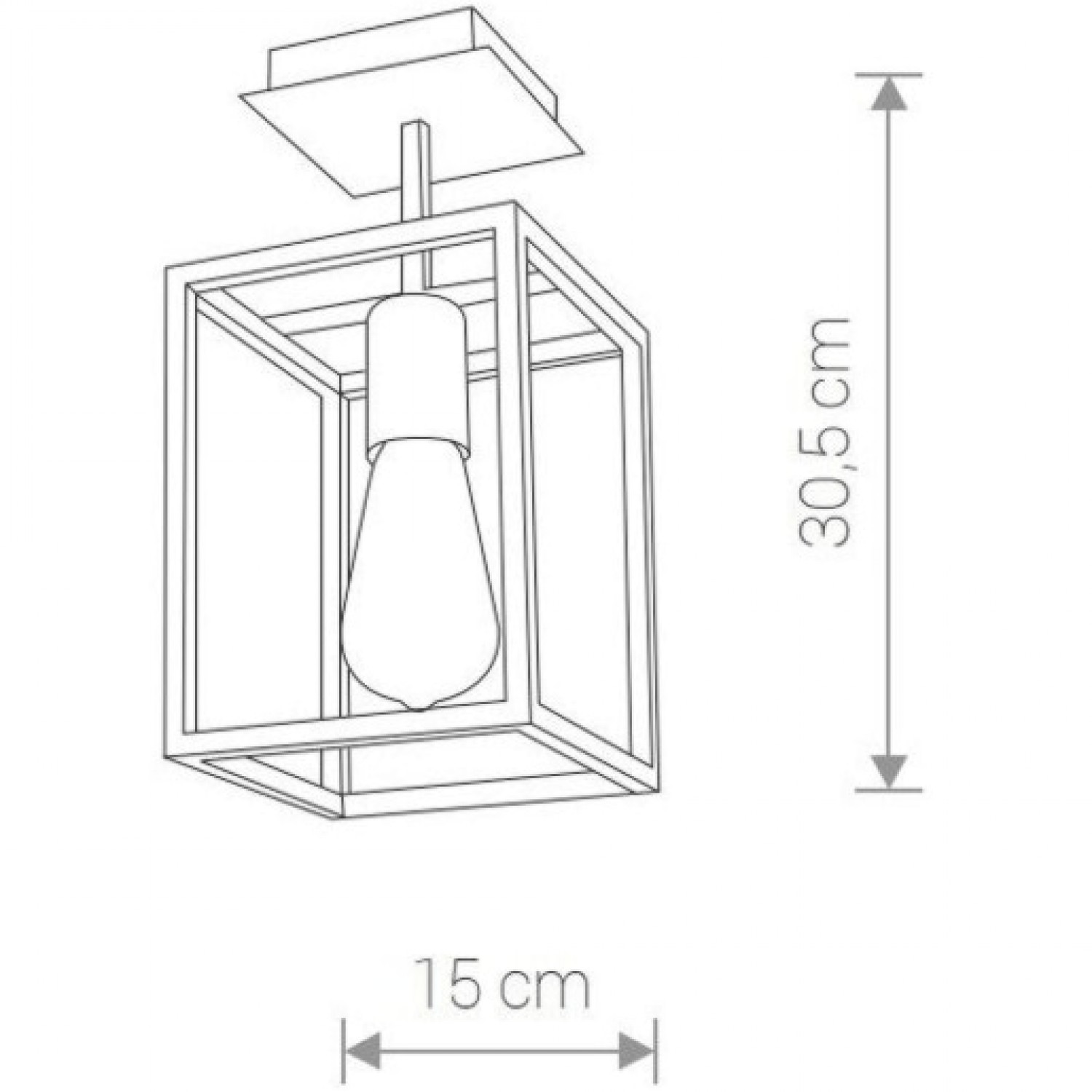 Потолочный светильник Nowodvorski CRATE I 9045