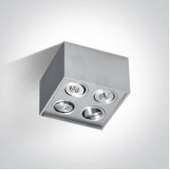 Потолочный светильник ONE Light Indoor Mini Series Natural aluminium 62401AL/W/15