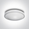 alt_imageСвітильник ONE Light LED Circular Plafo Metal + PC 62018A/W