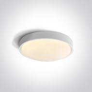 Світильник ONE Light LED Indoor Plafo Aluminium 67436/W/W