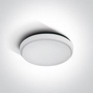 Потолочный светильник ONE Light Outdoor Slim LED Plafo Die cast 67362/W/W