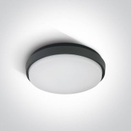 Потолочный светильник ONE Light Outdoor Slim LED Plafo Die cast 67363/AN/W