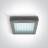 alt_imageПотолочный светильник ONE Light Square LED Plafo Steel 62104/MC