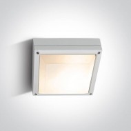 Світильник ONE Light The Square E27 Outdoor Plafo Die cast 67210/W