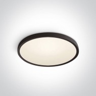 Стельовий світильник ONE Light Super Slim LED Plafo 62152/B/W