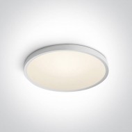 Стельовий світильник ONE Light Super Slim LED Plafo 62152/W/W