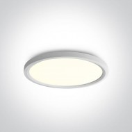 Стельовий світильник ONE Light Ultra Slim LED Floating Plafo Aluminium 62140FB/W/C
