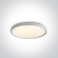 Стельовий світильник ONE Light Ultra Slim LED Floating Plafo Aluminium 62140FB/W/W