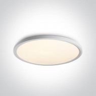 Стельовий світильник ONE Light Ultra Slim LED Floating Plafo Aluminium 62160FB/W/W