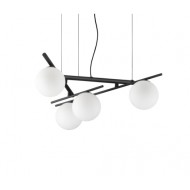 Потолочная люстра Ideal Lux ATLAS PL4 NERO 365091