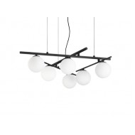 Потолочная люстра Ideal Lux ATLAS SP6 NERO 365114