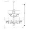 Потолочная люстра Kutek TIVOLI TIV-ZW-8+4(Z) alt_image