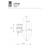 Потолочная люстра MarkSlojd Sweden LOCUS 108539 alt_image