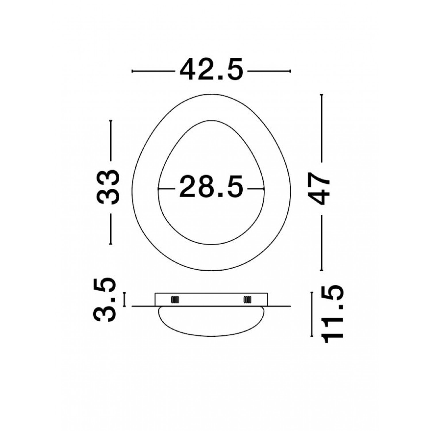 Стельова люстра NIMBUS 9030648