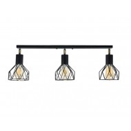 Потолочный светильник Atmolight Diamond L135-660-3 Black 2301111