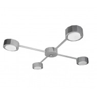 Стельовий світильник Atmolight Quant GX53 C4-350 MoireSilver 7032015