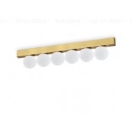 Потолочный светильник Ideal Lux BINOMIO LED PL6 OTTONE 328263