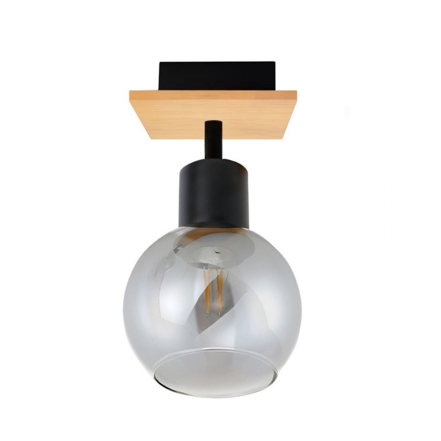 Потолочный светильник Italux Barel SPL-67535-1-BK-WO