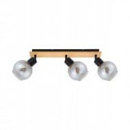 Потолочный светильник Italux Barel SPL-67535-3-BK-WO