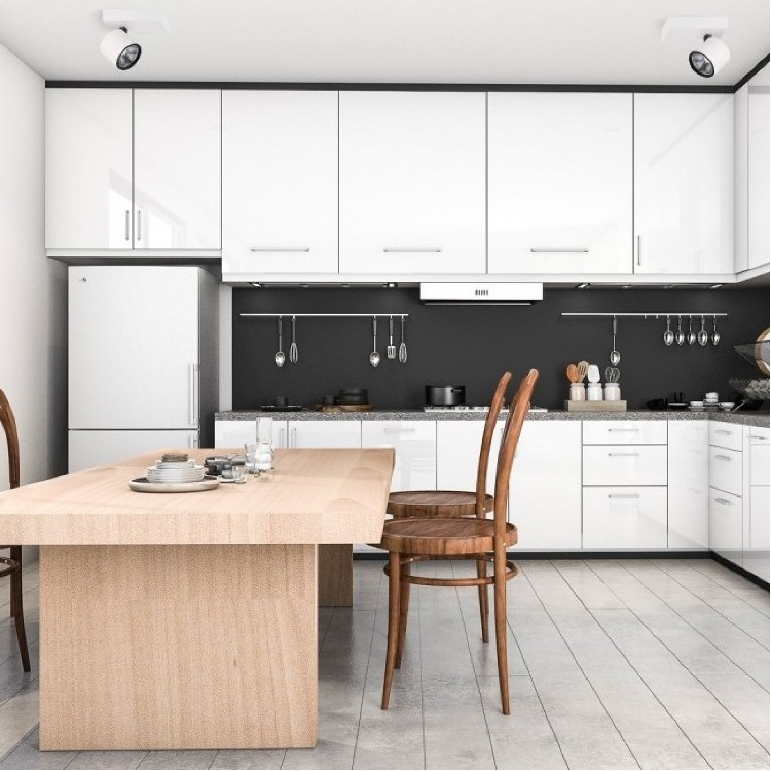 Стельовий світильник Italux Boniva SPL-2854-1B-WH