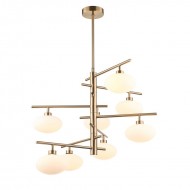 Потолочный светильник Italux Fiorenzo MDM3661-8 BRO+W