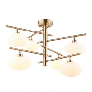 Потолочный светильник Italux Fiorenzo MXM3661-6 BRO+W