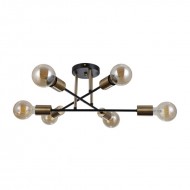 Потолочный светильник Italux Formio PND-4052-6-BL-HBR