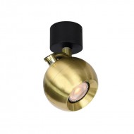 Потолочный светильник Italux Lafin SPL-45379-1R-BK-GD