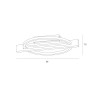 Потолочный светильник Italux Natano PLF-55362-15W-WO alt_image