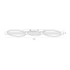 Потолочный светильник Italux Natano PLF-55362-40W-WO alt_image