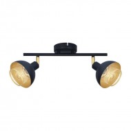 Потолочный светильник Italux Savio SPL-27357-2-BK-GD