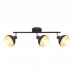 Потолочный светильник Italux Savio SPL-27357-3-BK-GD