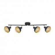 Потолочный светильник Italux Savio SPL-27357-4-BK-GD