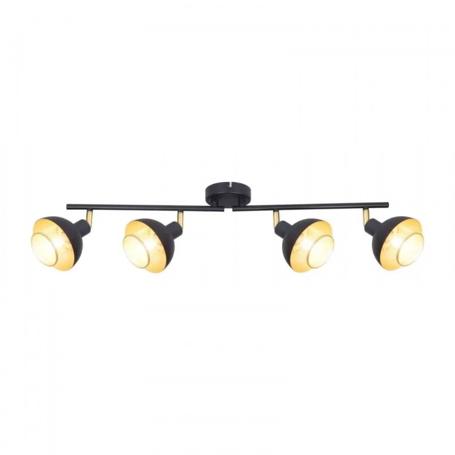 Потолочный светильник Italux Savio SPL-27357-4-BK-GD