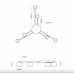 Потолочный светильник videx  VL-SPF21B-W