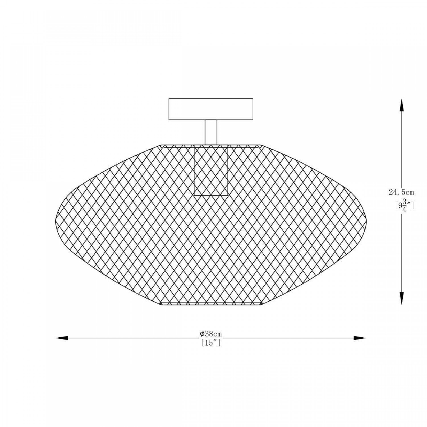Потолочный светильник Zuma Line ORION A8130-BK