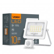 Прожектор videx VIDEX F2e 10W 5000K с датчиком движения ..