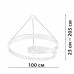 Подвесная люстра Friendlylight Dune XL Chrome FL5211