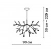 Подвесная люстра Friendlylight Petals 98 FL5217 alt_image