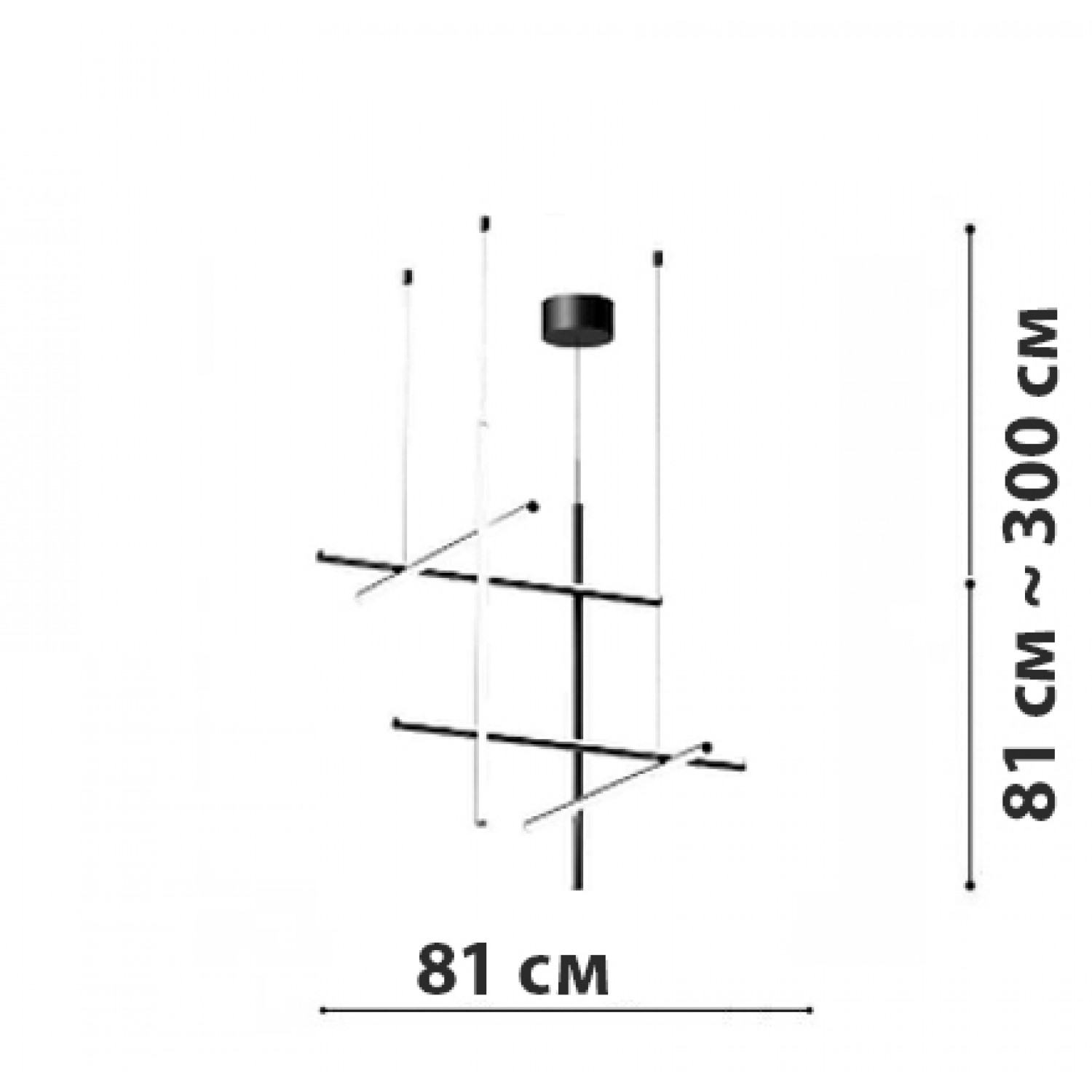 Подвесная люстра Friendlylight Coordinate M FL5202