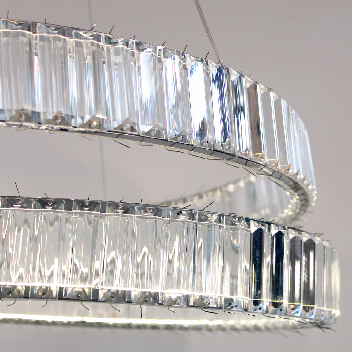 Подвесная люстра Friendlylight Dune L Chrome FL5210