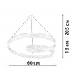 Подвесная люстра Friendlylight Dune M Chrome FL5209 фото 3 Подвесная люстра Friendlylight Dune M Chrome FL5209 alt_image