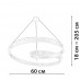 Подвесная люстра Friendlylight Dune M Chrome FL5209