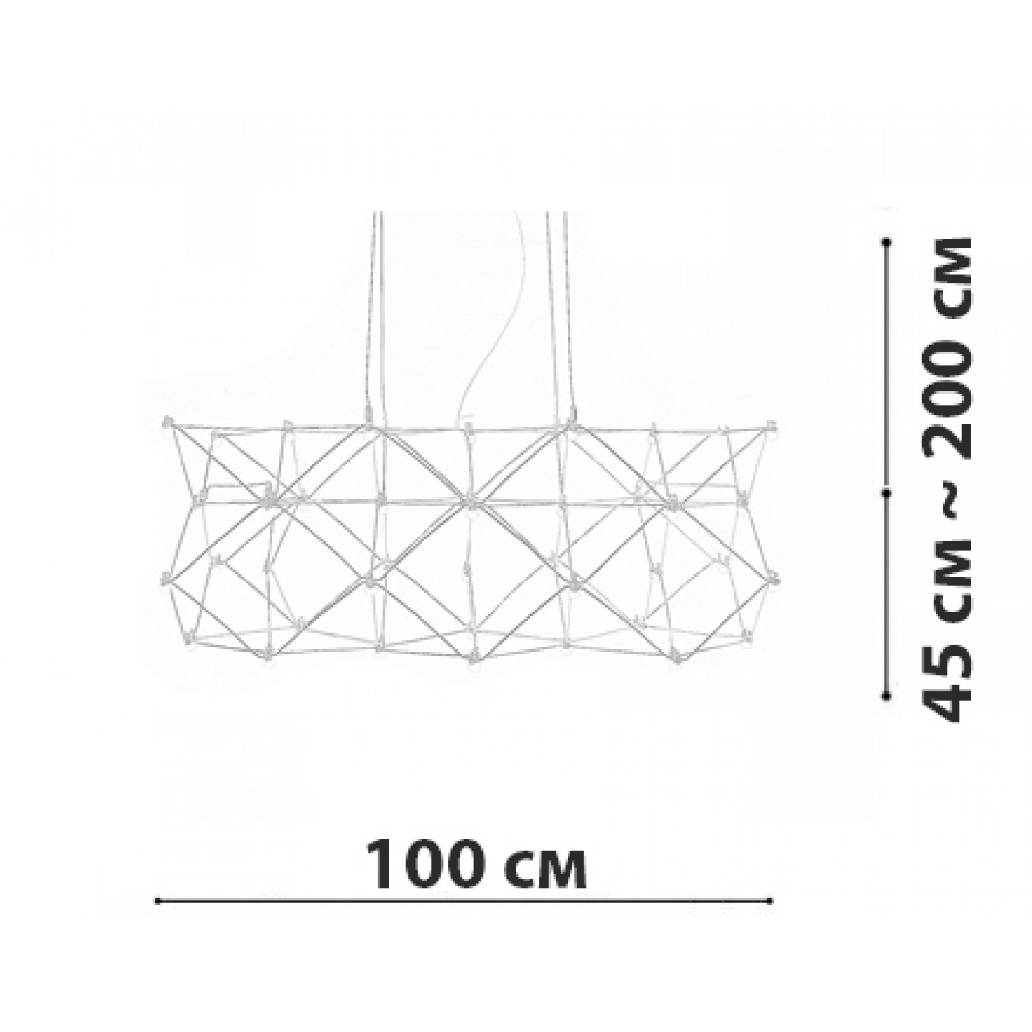 Подвесная люстра Friendlylight Universe Geometry M FL5216