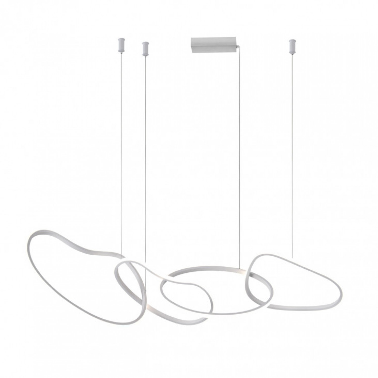 Подвесной светильник Italux Fonte PND-22412-S4-WH alt_image Подвесной светильник Italux Fonte PND-22412-S4-WH