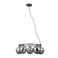 Подвесной светильник Italux Molite PND-1098-5R-BK