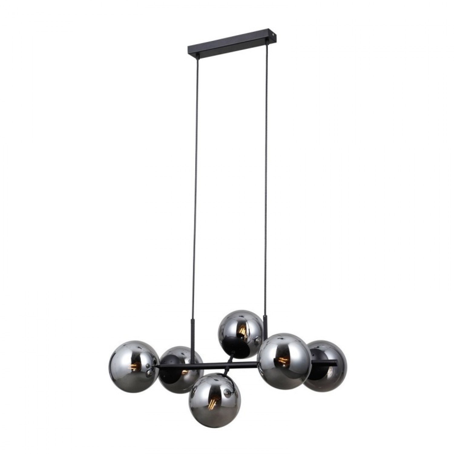 Подвесной светильник Italux Molite PND-1098-6-BK
