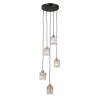 Подвесной светильник Italux Torno PND-40813-5R-BK-HBR фото 2 Подвесной светильник Italux Torno PND-40813-5R-BK-HBR alt_image